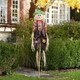 image 2 of Marco Paul 160cm Autumn Boy Scarecrow Garden Stake Halloween Outdoor Decoration