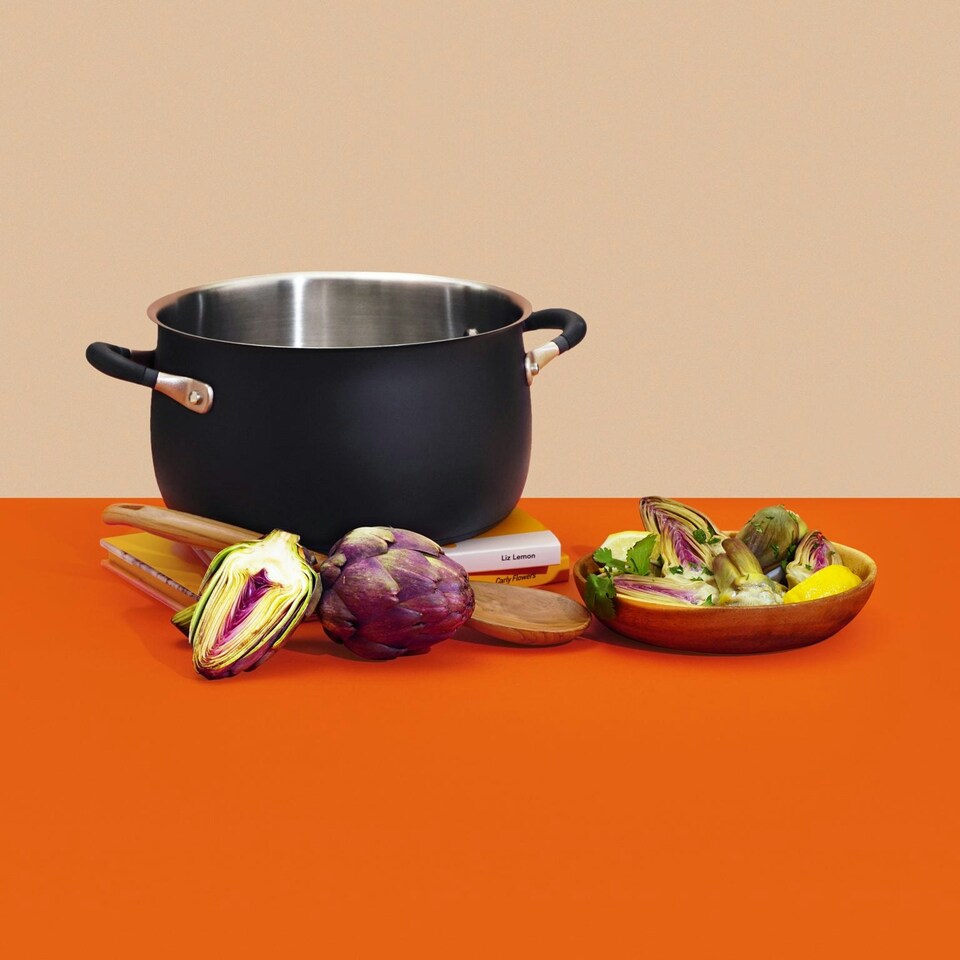 image 1 of Meyer Accent Stainless Steel Stockpot