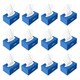 image 2 of Soft White Facial Tissues, Box of 100 - 1 Pack