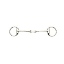 Lorina French Link Eggbutt Bradoon - Silver - 5in