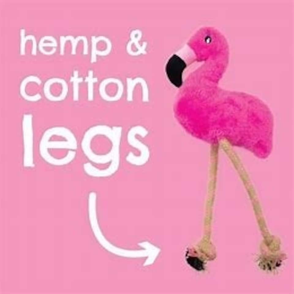image 1 of Beco Hemp Rope Flamingo