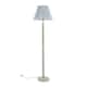 image 1 of ValueLights Bobbles Sage Green Floor Lamp Blue Pleat Shade | Green