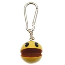 Pac-Man Polyresin 3D Keyring - Yellow - 6cm x 4.5cm