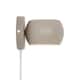 image 2 of Nordlux Belir Indoor Wall Light Brown Metal Sensor G9 Adjustable Head - Plug In or Mains Powered , IP20 | Brown | Brown