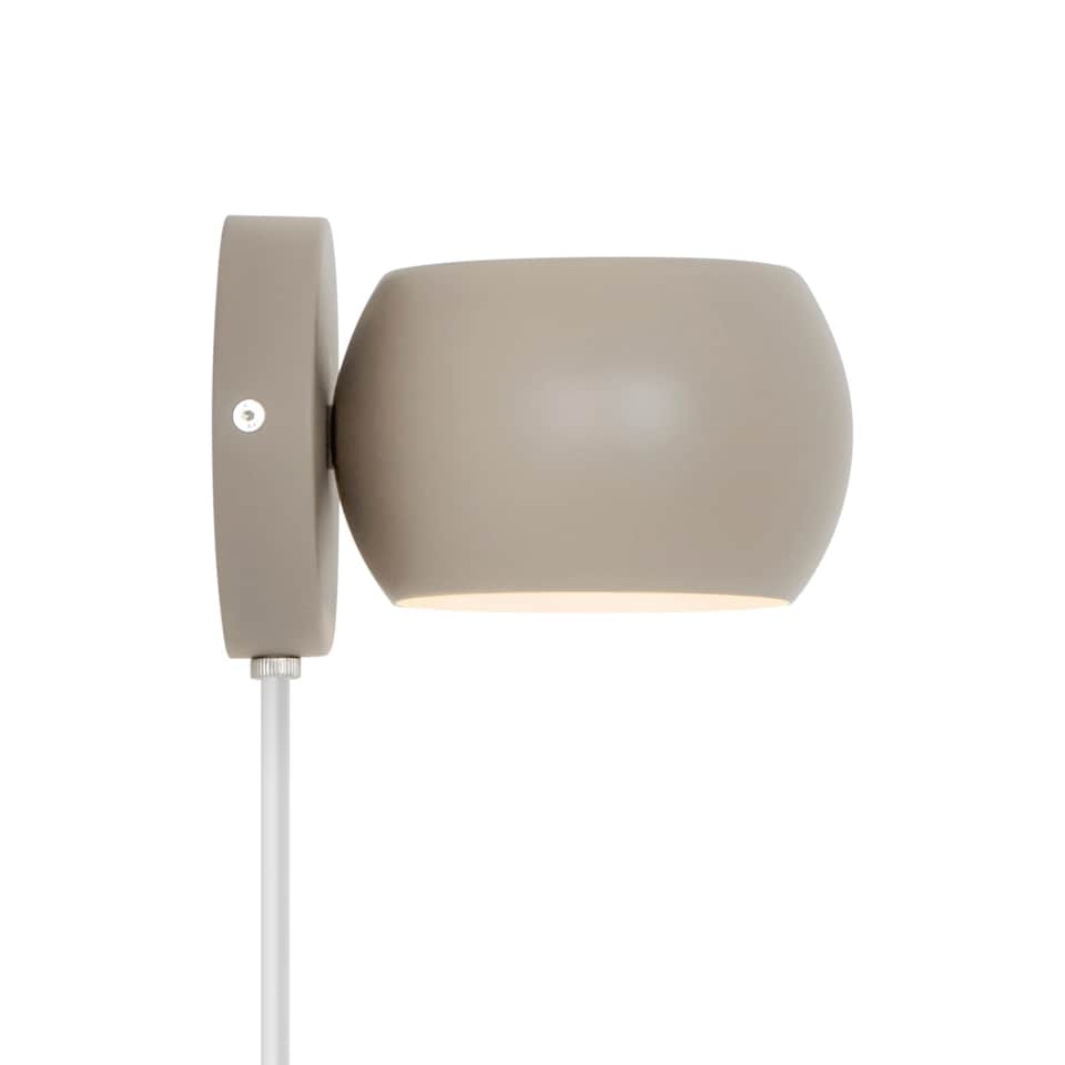 image 1 of Nordlux Belir Indoor Wall Light Brown Metal Sensor G9 Adjustable Head - Plug In or Mains Powered , IP20 | Brown | Brown
