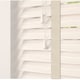 image 2 of 100cm White Oak Faux Wood Venetian Blinds with Tapes (120cm Drop) | White | White