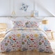 image 1 of Portfolio Home Beachcomber Nautical Soft Easy Care Bed Linen Bedding Duvet Cover Quilt Set With Pillow Case Multi | Single