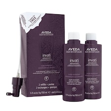 Aveda Invati Advanced? Scalp Revitalizer 2 x 150ml Refill + Pump