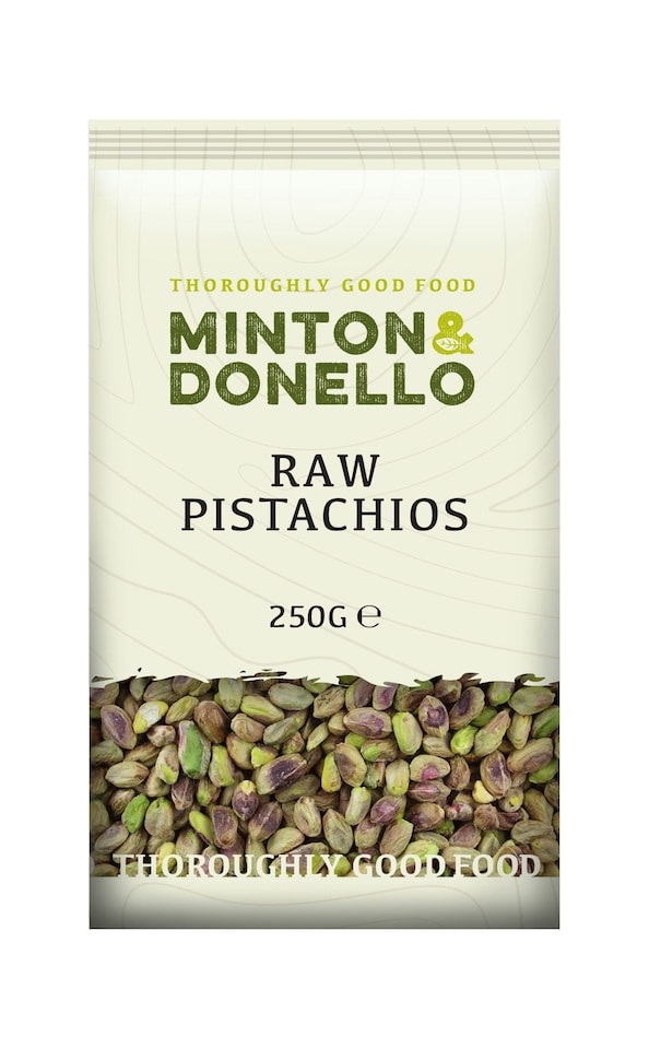 image 1 of Minton & Donello Raw Pistachios 6 x 250g