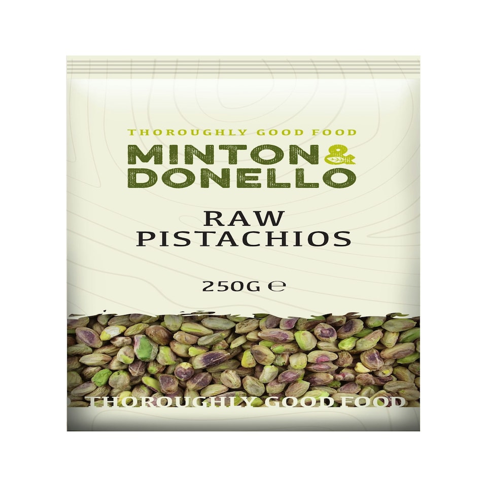 image 1 of Minton & Donello Raw Pistachios 6 x 250g