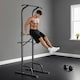 image 8 of HOMCOM Power Tower Multi-Function Pull Up Station w/ Adjustable Height for Gym