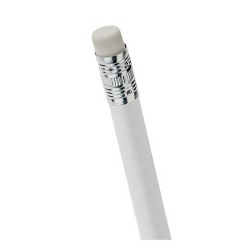 MidOcean Stomp Sharp Pencil With Eraser - White - One Size