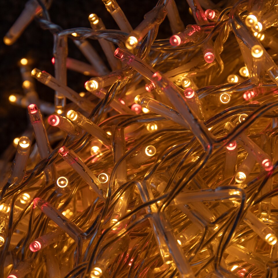 18.7m 750 LED TreeBrights Christmas String Lights with Timer in Vintage ...