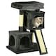 image 1 of PawHut Cat Tree 83cm Indoor Cat Scratching Post Kitten Tower, Black