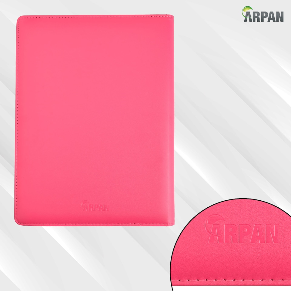image 1 of A4 Professional Display Book Folder for Presentations, CVs, Artwork & Interviews – Document Portfolio with 48 Pockets / 96 Views – Flexible A4 Display Book for Certificates, Reports, Office, School & Business Use
