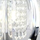 image 2 of ValueLights Ceiling Shade In Chrome Finish With Clear Acrylic Droplets