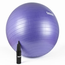 Komodo 85cm Yoga Exercise Ball - Purple
