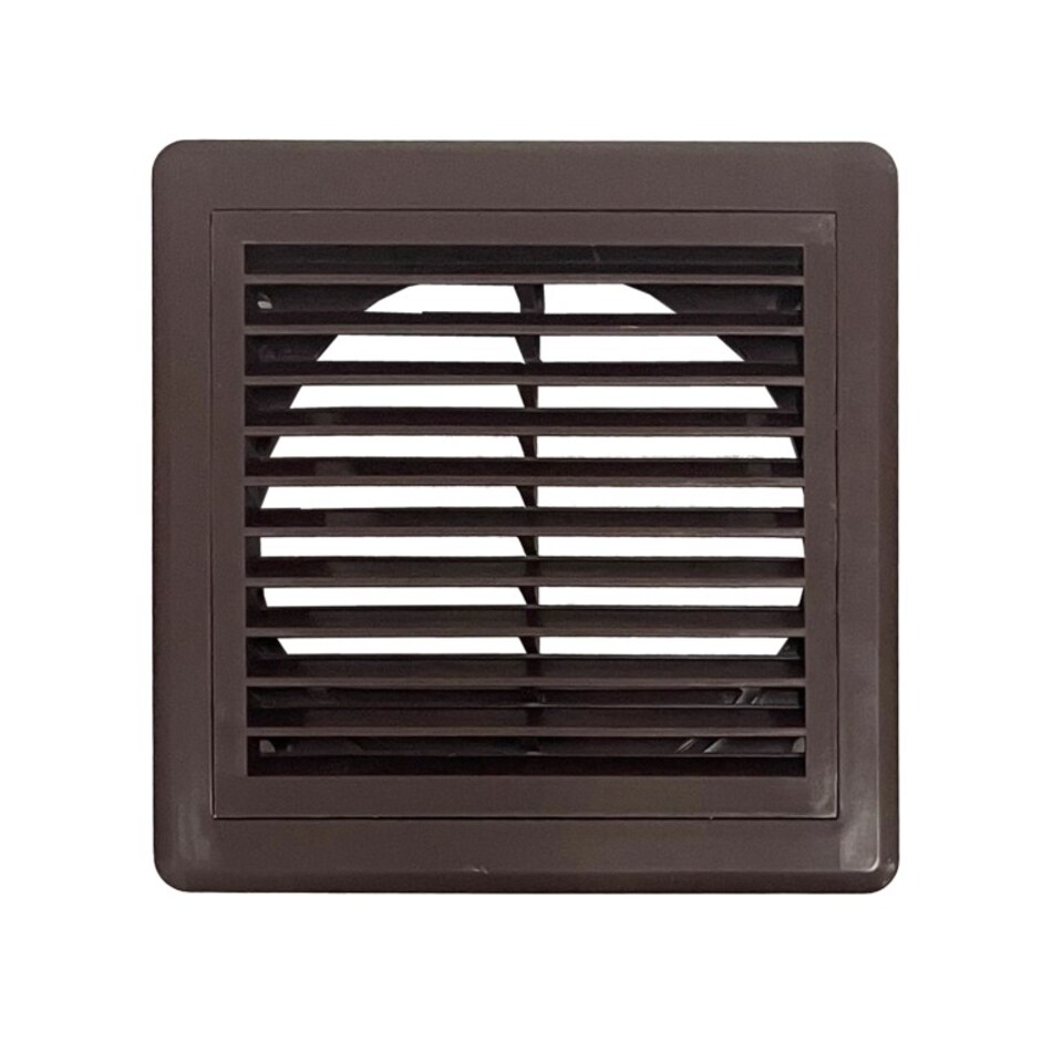image 1 of Securlec Plastic Louvre Vent | Brown | Brown | 1