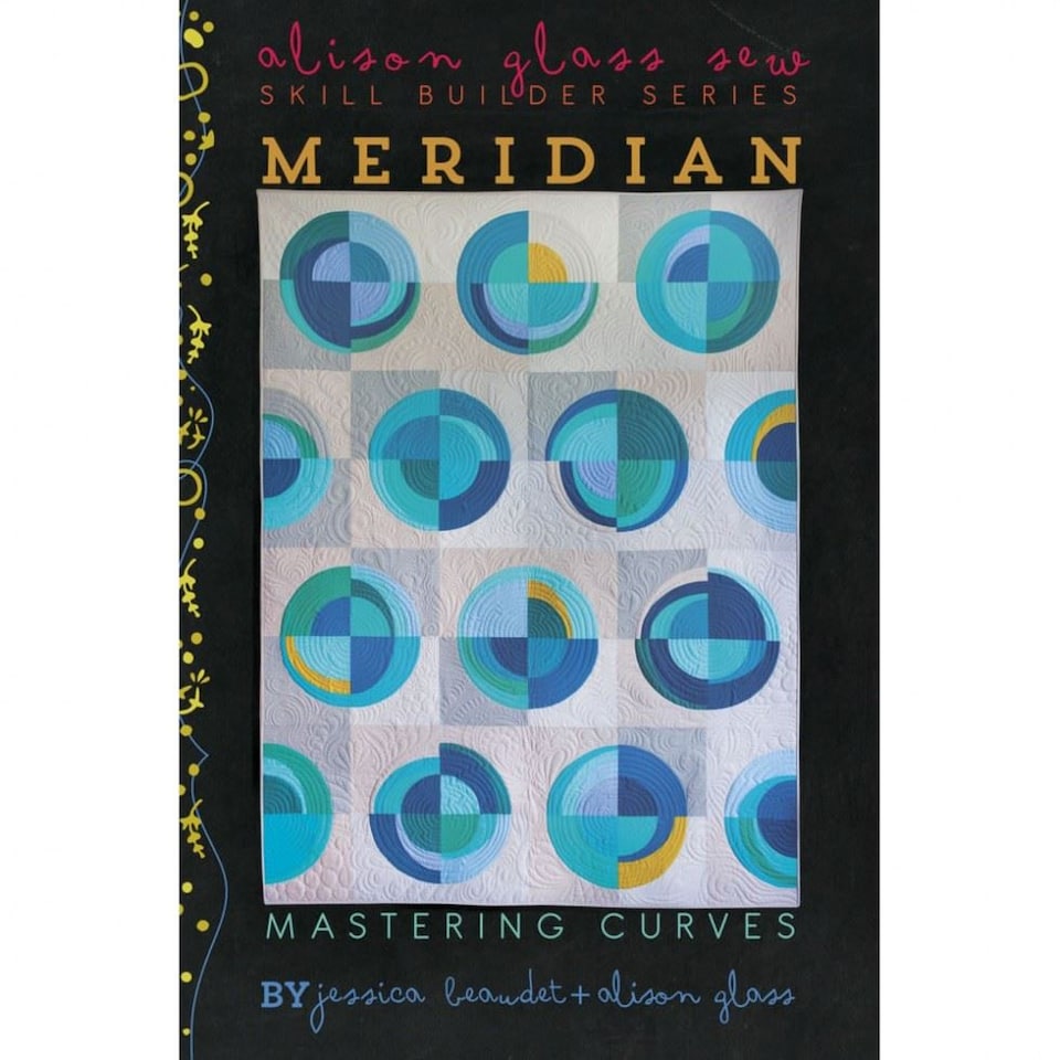 Alison Glass Meridian Quilting Pattern – Quilt, Advanced