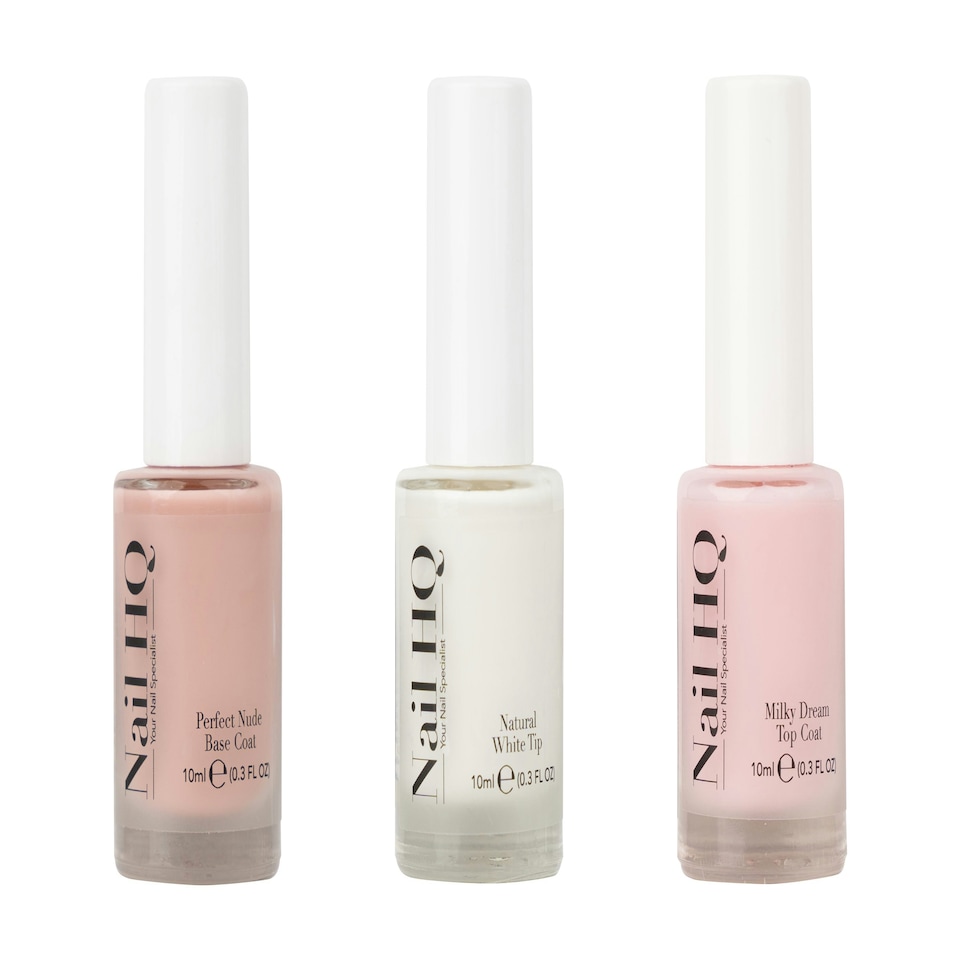 image 1 of Nail HQ French Manicure Trio Set