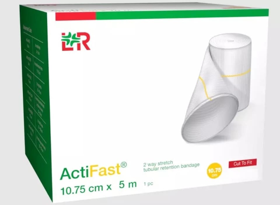 image 1 of Acti-Fast 2 Way Stretch Yellow Line 10.75cm x 5m