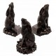 image 1 of Moongazing Hare Plant Pot Feet - Set of 3 Brown