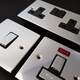 image 2 of SE HOME Polished Chrome 1 Gang Blank Plate | Chrome | Polished Chrome
