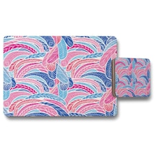 Boho pink (Placemat & Coaster Set)