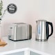image 7 of Hamilton Beach Rise Kettle & 2 Slice Toaster Set - Brushed