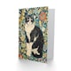 image 2 of Flowers Portrait Animal Lover Cat Him Her Birthday Card