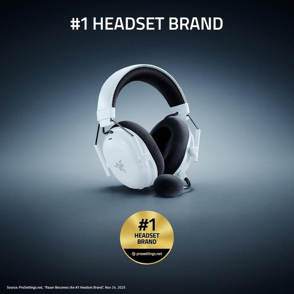 image 1 of BlackShark V3 - Wireless e-sports Headset - TriForce 50mm Drivers - Detachable broadband Microphone - THX Spatial Audio - Wireless 2,4 GHz & Bluetooth - FPS profiles - PC/Mac | White