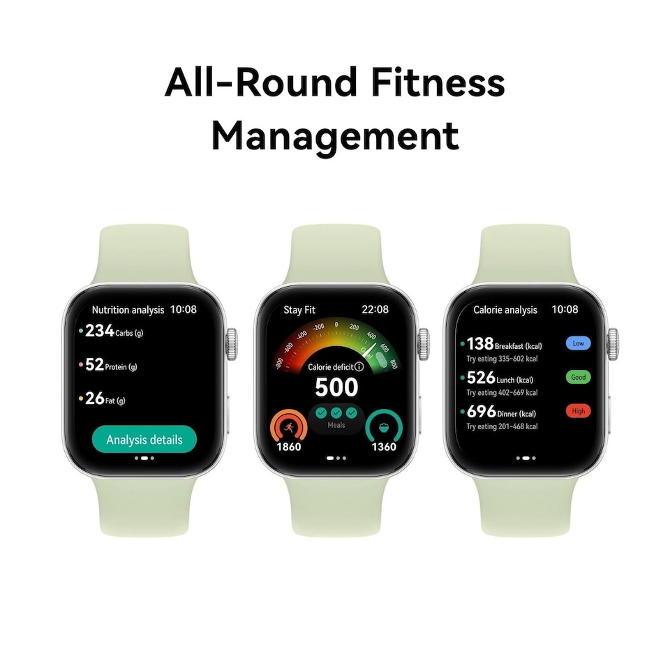 image 1 of HUAWEI WATCH FIT 3 Bluetooth AMOLED Grey Health Fitness Tracker