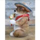 image 3 of Gifts Direct 2 U Mexican Bulldog Ornament | Brown