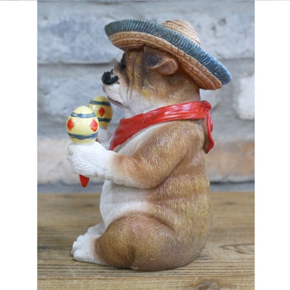 image 1 of Gifts Direct 2 U Mexican Bulldog Ornament | Brown