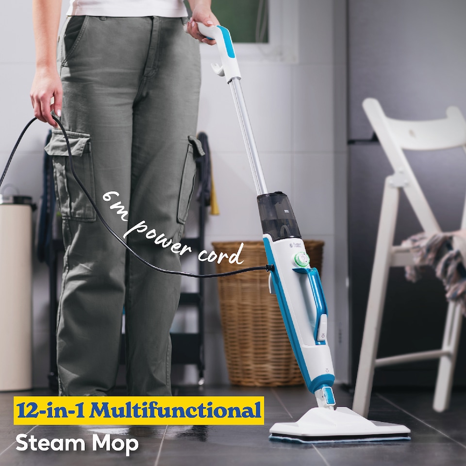image 1 of Russell Hobbs Multifunctional 12-in-1 Steam Mop RHMSM6001