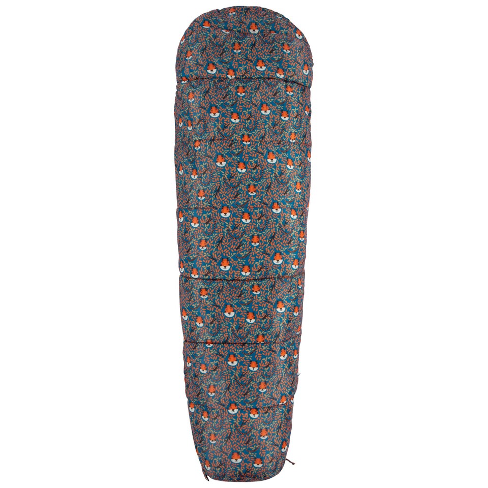 image 1 of Trespass Childrens/Kids Bunka Lightweight Mummy Sleeping Bag