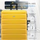 image 3 of Flight Knight 29" Extra Large Suitcase – 20kg Capacity Hard Shell Check-In Luggage with 4 Wheels  100+ Airlines Approved: Ryanair, EasyJet, Jet2, Wizz Air, BA | Yellow | Yellow/Black | Large