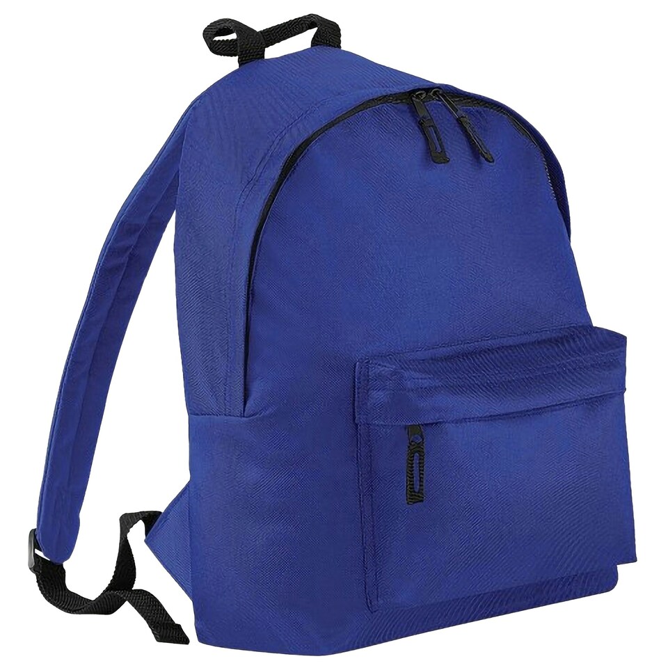 Beechfield Childrens Junior Fashion Backpack Bags / Rucksack / School - Bright Royal - One Size