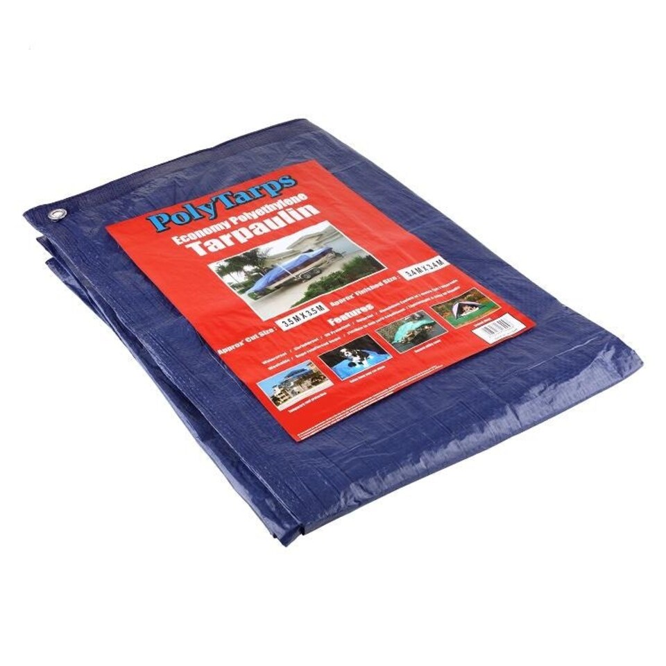 Poly Tarpaulin 9 x 14m / 30 x 46' - One Colour - One Size