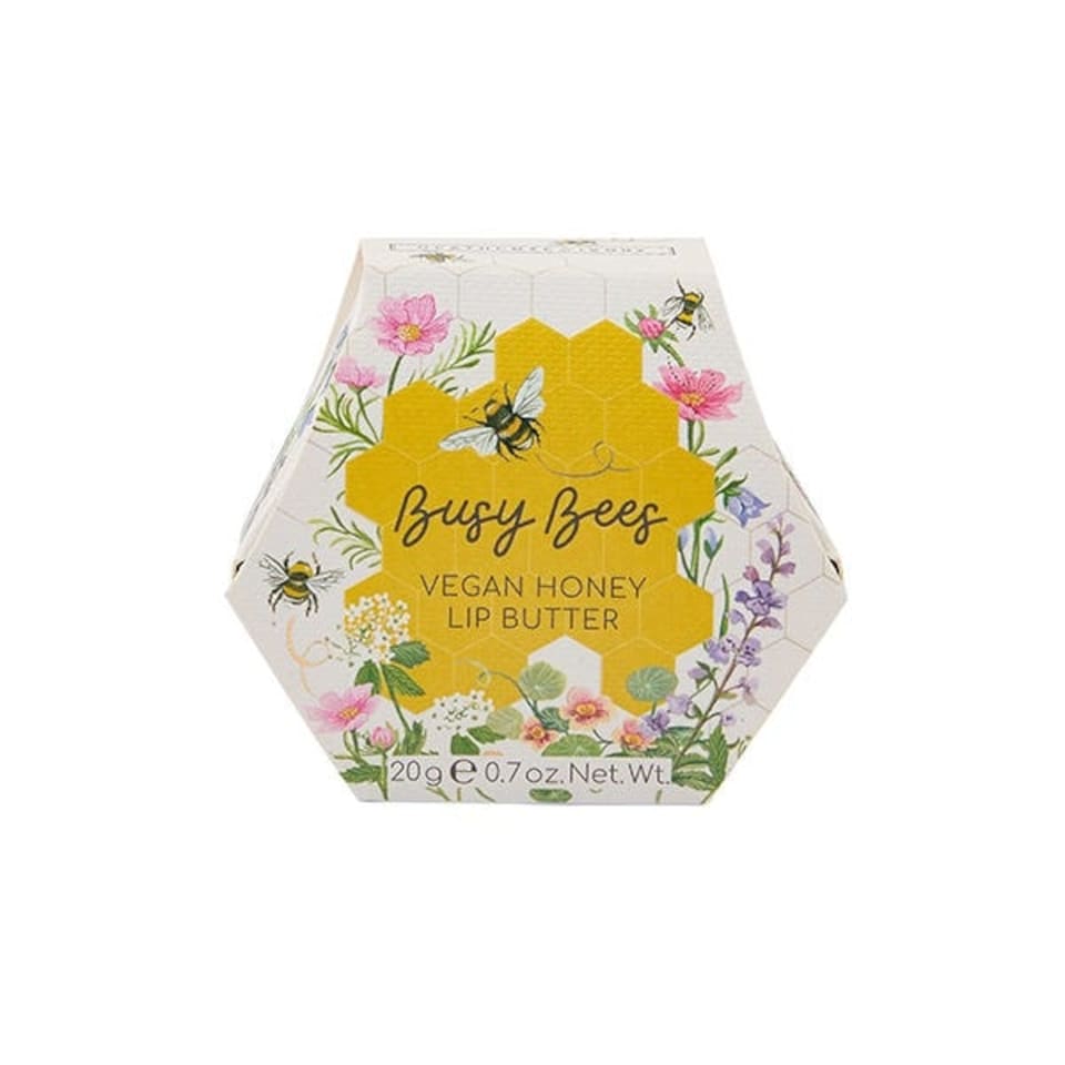 image 1 of Heathcote & Ivory Busy Bees Vegan Honey Lip Butter 20g