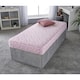 image 3 of Kids Range Pink Unicorn Mattress - 6.5 Inch Deep, Soft Quilted Sleep Surface | Pink | European Small Single