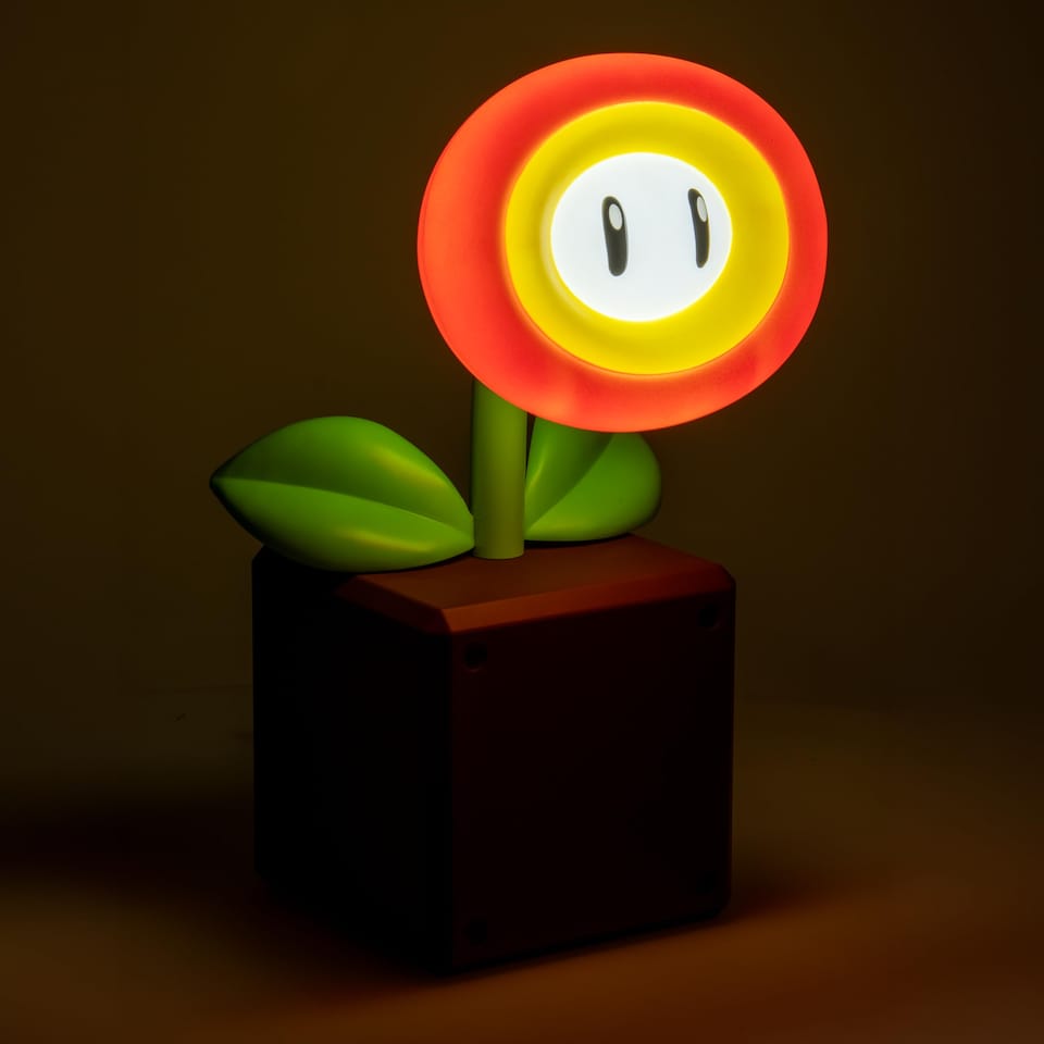 image 1 of Fire Flower Lamp
