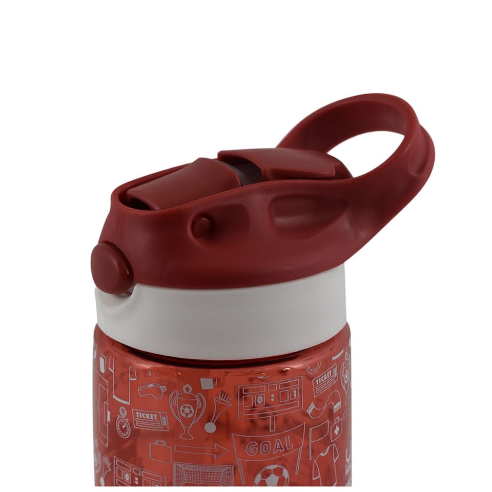 image 1 of Liverpool FC Childrens/Kids 480ml Water Bottle | Red | Red | 1