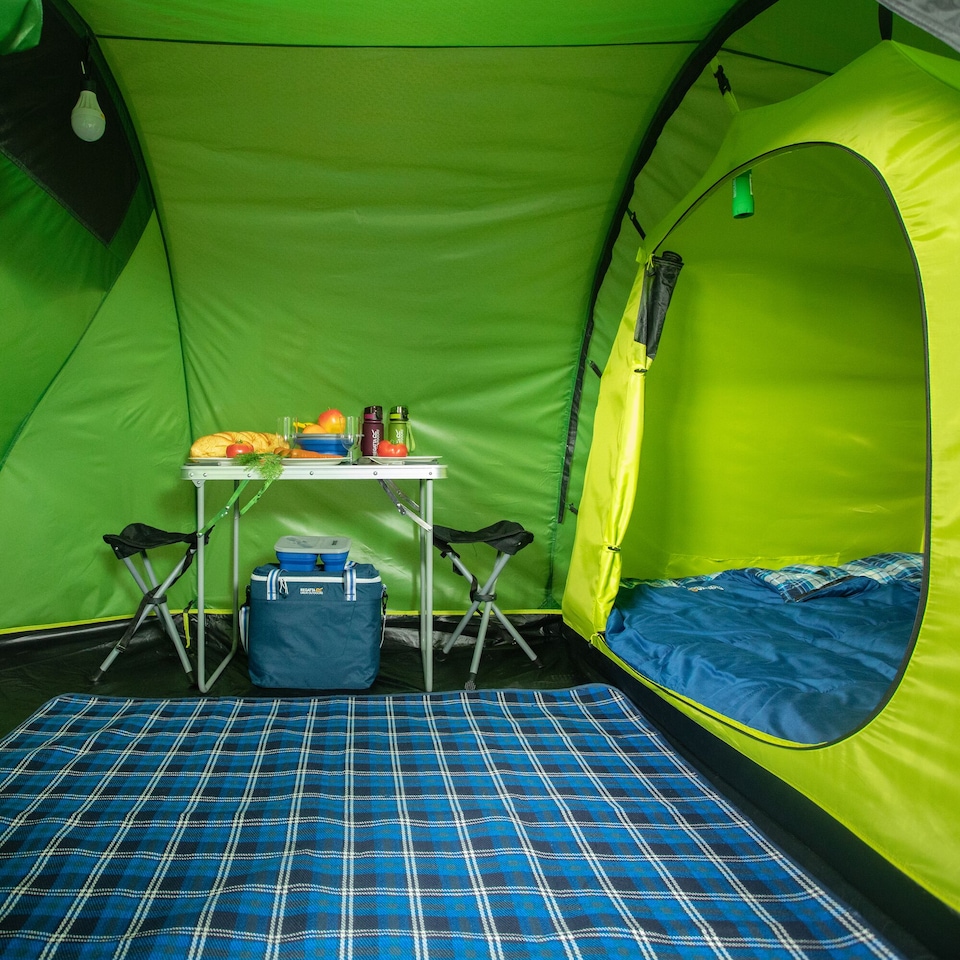 image 1 of Regatta Montegra 4-Man Backpacking Tent