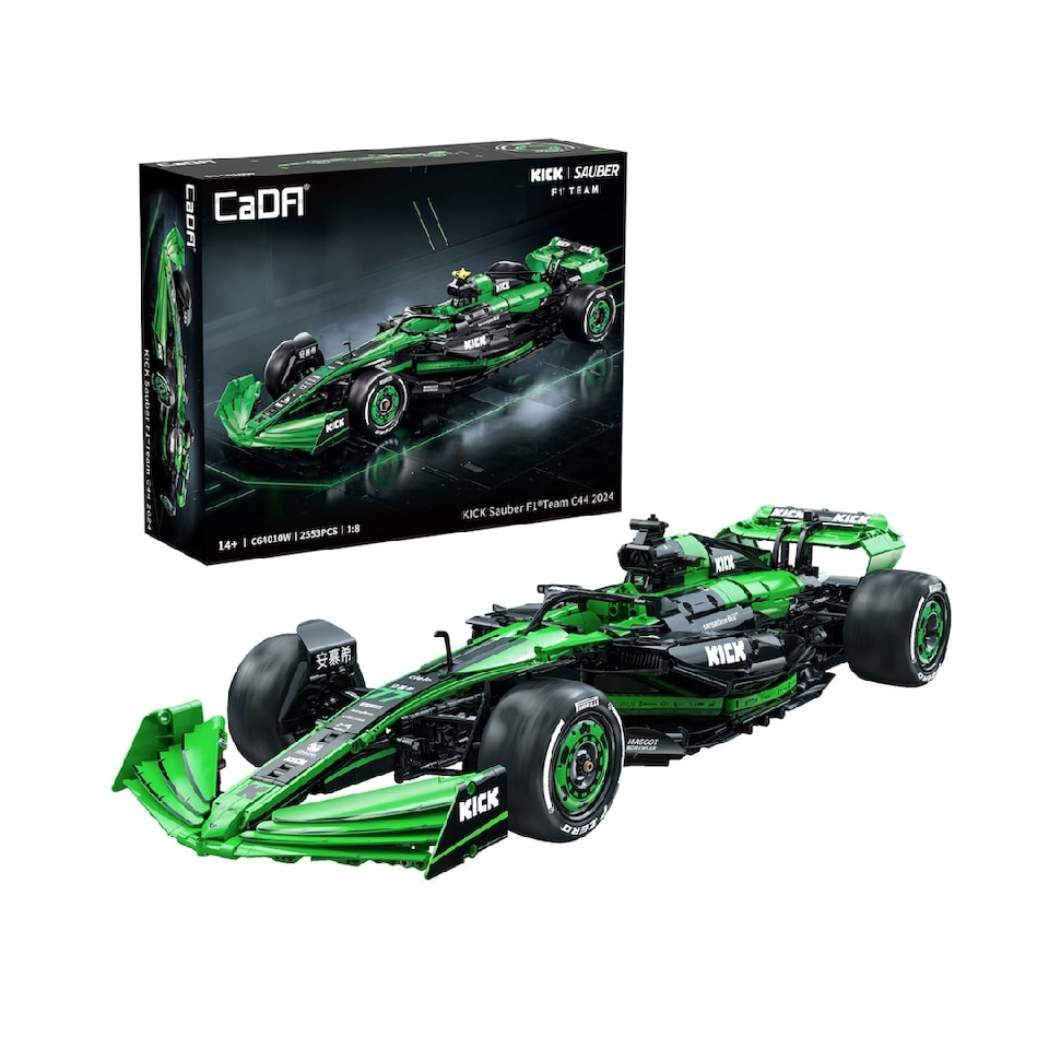 image 1 of CaDa Kick Sauber F1 Team C44 2553 Piece Construction Set