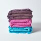 image 6 of Homescapes Nirvana Slub Cotton Pink Throw - 150 x 200 cm Pink