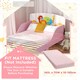 image 6 of AIYAPLAY Toddler Bed, Cute Animal-Themed Kids Bed Frame, 143 x 77 x 60cm