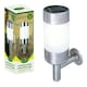 image 1 of GardenKraft 19490 Stainless Steel Solar Wall Light