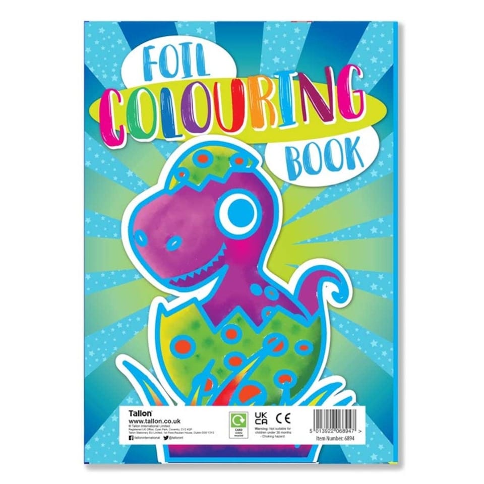 image 1 of Single Foil Colouring Book