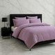 image 1 of Teddy Bear Fleece Soft Cosy Duvet Cover + Pillow Case Set Purple | Lilac | Single